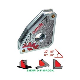 WELDING MAGNETS HOLDER - WITH U-SHAPED SECTION - LENGHT MM. 100