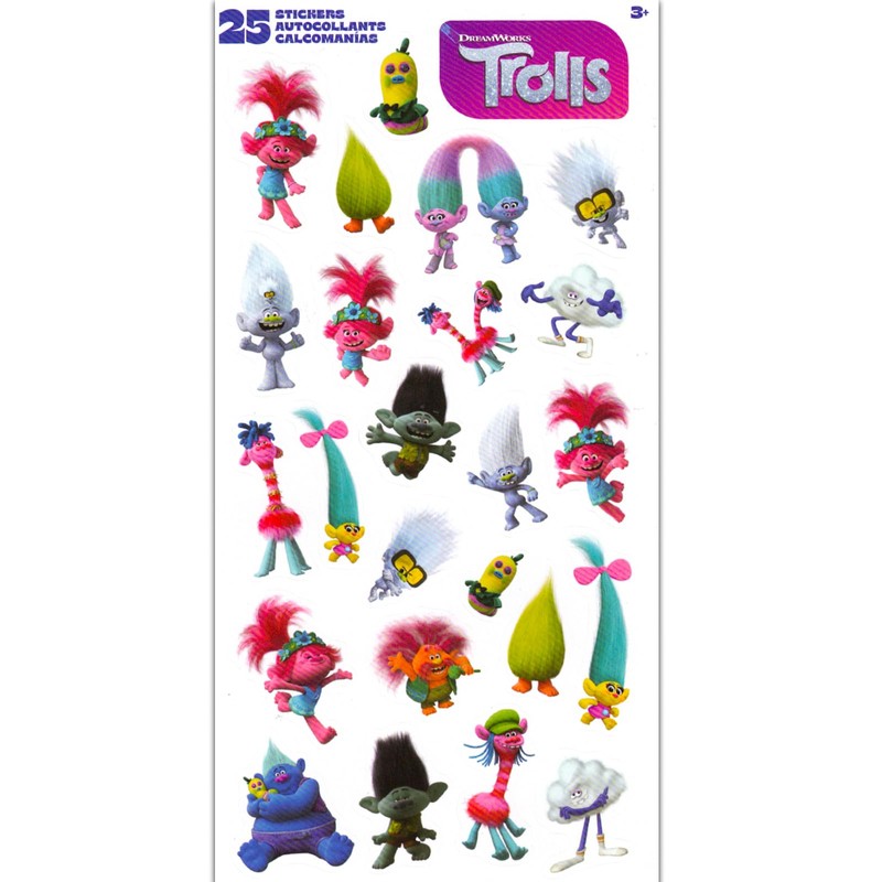 Trolls Night Light for Girls - Bundle with Trolls Poppy