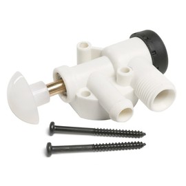 LicBund 385314349 RV Water Valve Kit Replacement for Sealand Traveler and VacuFlush Pedal-flush Toilet