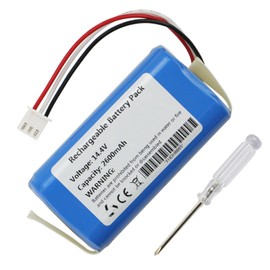 2600mAh Vacuum Cleaner Battery for Liectroux C30B, C30B 2D, C30B 2D WiFi Robot Vacuum Cleaner, Liectroux MD-C30B, BPK-VCBB1XB, Midea M4, D071-INR-CH-4S1P with Tools 14.4V