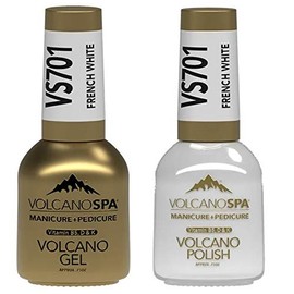 Volcano Spa Duo Gel and Lacquer | VS701 French White