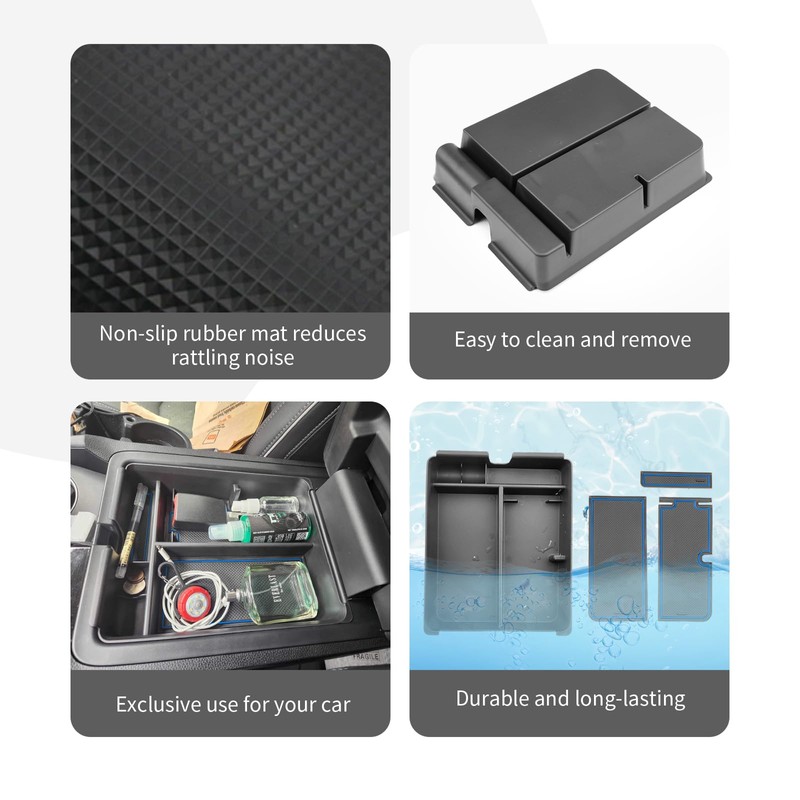 CDEFG 2023 2024 2025 Pilot Center Console Organizer Tray for