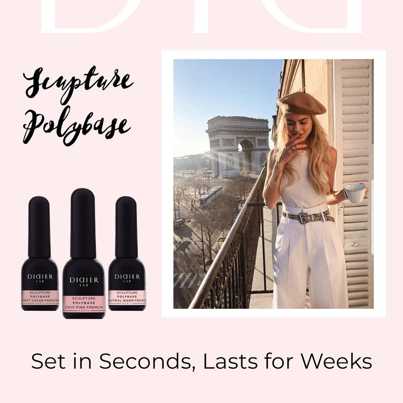 Sculpture Polybase "Didier Lab", Chic Pink French, 10 ml