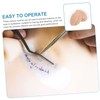 TOVINANNA 3pairs Removable Eyelids for Eyelash Practice Mannequin Replacement Modules