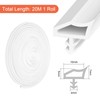 Samamoca 20 m White Door Seal, Room Door Seal, Door