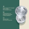 Reusable Coffee Capsule Stainless Steel Refillable Coffee Pod with Brush