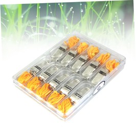 BESPORTBLE Emergency Sports Whistle Survival Metal Loud Stainless Steel Keychain 10pcs Pack