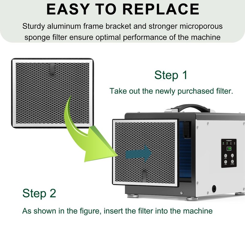 HOAXCINN Replacement Air Filter Compatible with ALORAIR Dehumidifier, Automatic Defrost,