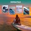 niphean Ergonomic Kayak Seats with Back Support, Easy-to-Install Inflatable Paddle