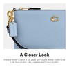 Coach Small Wristlet, B4/Bluebell