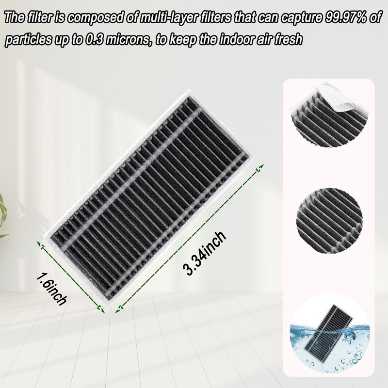 20 Pcs Accessories for Ecovacs Deebot X8 Pro Omni Robot