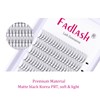 Volume Eyelash Extensions 3D 0.10 mm C Curl Mix 8-14