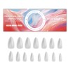 prendre PR-NAIL24C-03 Nail Tips, Clear, 300 Pieces, Matte, Transparent, 15
