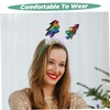 Healeved Tree Shape Headband for Christmas Hair Accessories Lightweight Holiday