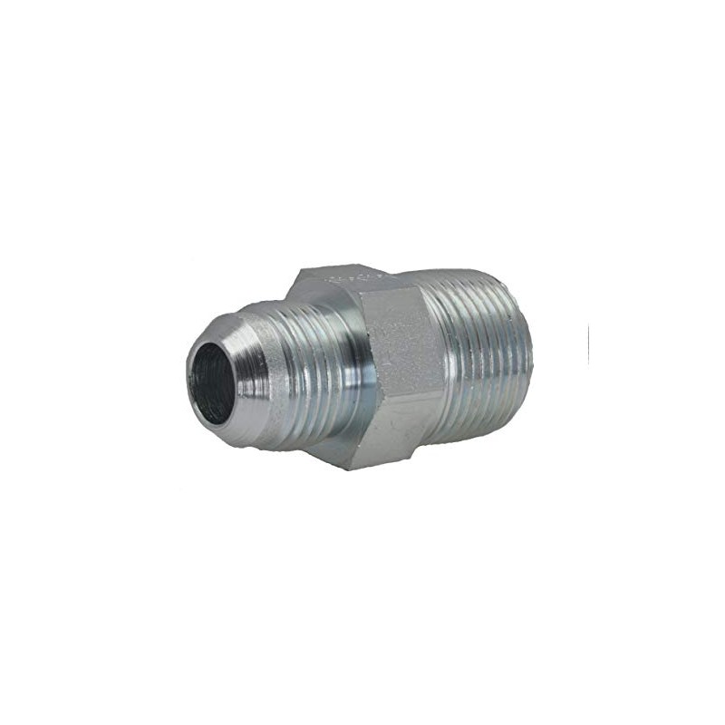 Double Nipple NPT 3/4 Inch UNF 7/8 Inch -14 (JIC),