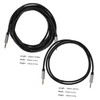 TEHAUX 2pcs Coiled Audio Cable for Headphones Car Stereo Easy