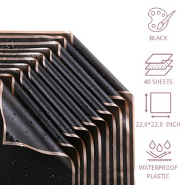 Foxegg 191 Pcs Flower Wrapping Paper Kit Florist Bouquet Accessories with Flower Pins 3D Butterflies Gift Ribbon Tape for Floral Supplies DIY Craft