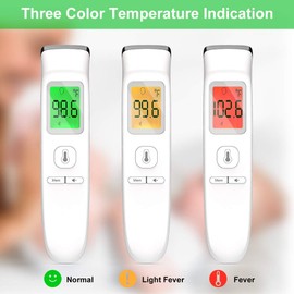SwiftFinder Non-Contact Infrared Thermometer Forehead Thermometer for Baby Kids and Adults Accurate Instant Readings Forehead Thermometer with LCD Display