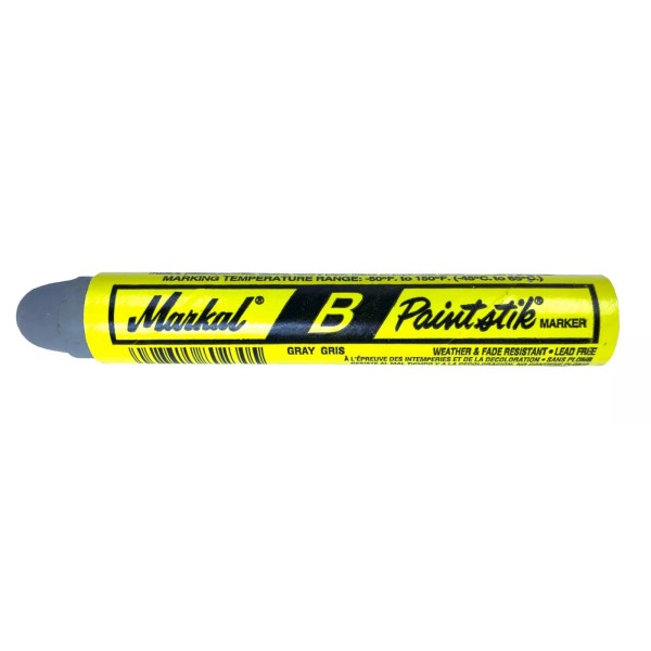 Markal Single Markal B Gray Tire Chalk Paint Stick Crayon