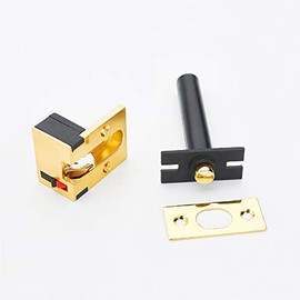 TOGU Thicken Security Concealed Door Chain Guard Heavy Duty Latch Lock For Home,Apartment,Hotel,Prevent Unauthorized Entry,PVD Gold