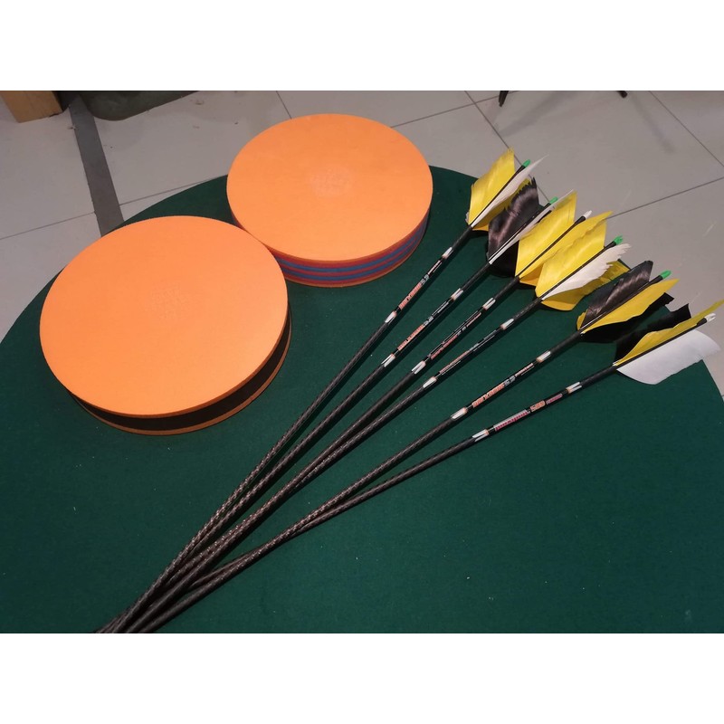 YATE Targets Archery Throwing Disc Target 33 cm Bow Target