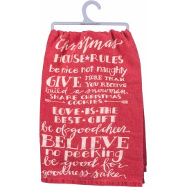 PBK NEW!~TEA TOWEL~"CHRISTM
