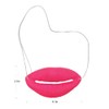 VIGUEUR Pink Funny Sausage Lip Face Mask, Party Costume Accessory,