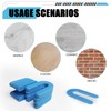 200 Horseshoe Tile Spacers, 1/16-Inch U-Shaped Plastic Spacers for Tile