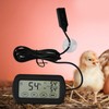 LCD Display Egg Incubator Reptile Tank Digital Thermometer Hygrometer