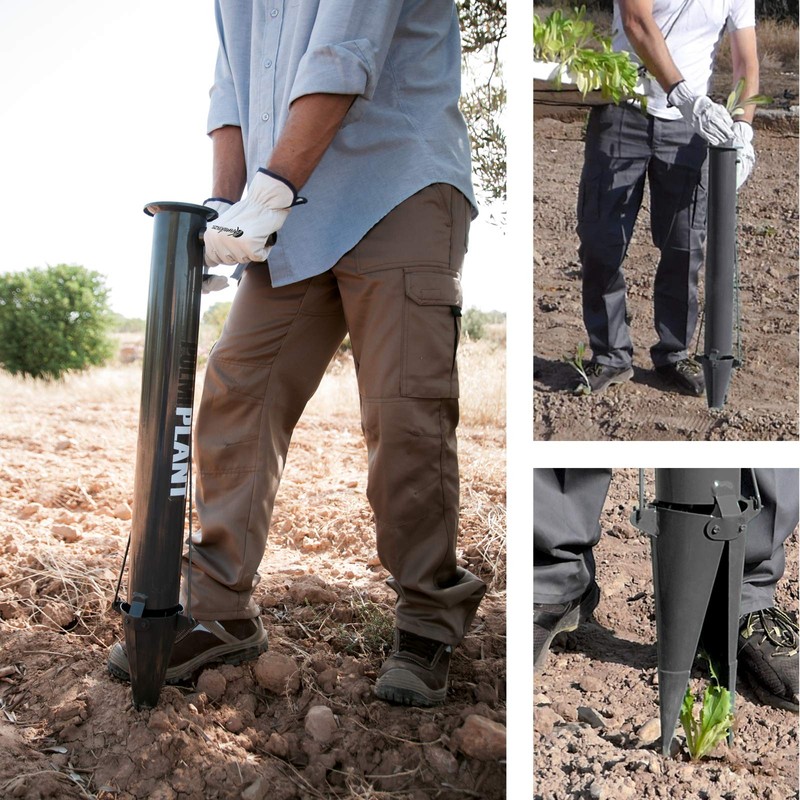 Kamikaze Bulb Planter Tool - Heavy Duty Vegetable Bulb Planter