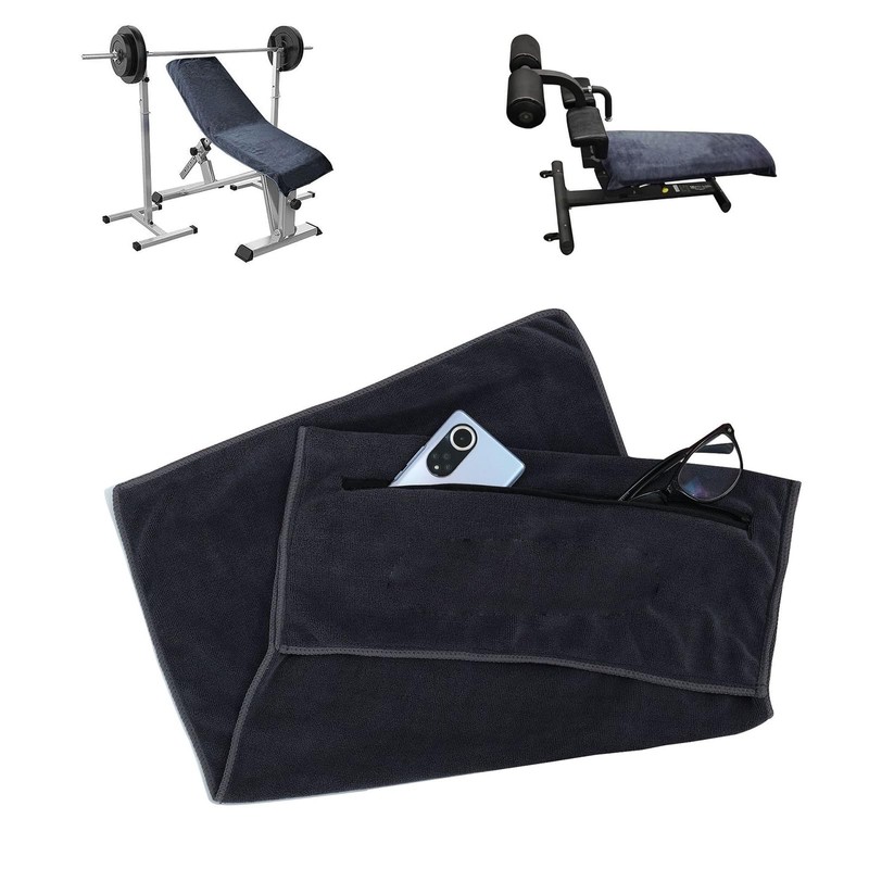 CACATUA Gym Towel for Men, Super-Absorbent Soft Microfiber Towels, Hooded