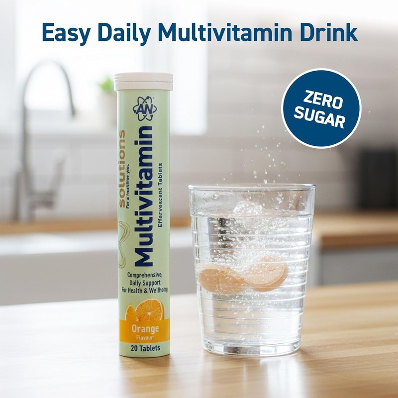 Applied Nutrition Solutions Multivitamin Effervescent Tablets – Essential Vitamins &