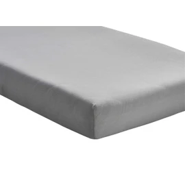 Hometex Premium Textiles Children’s Jersey Fitted Sheet, 60 x 120 cm – 70 x 140 cm, Baby Bed Sheet Made from Jersey, 100% Cotton, Oeko-Tex Made in Green, Grey