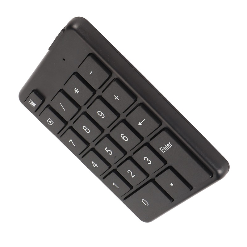 Bluetooth 5.1 Numeric Keypad 19 Keys Ergonomic Number Pads Battery