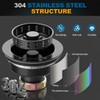 BOTEMY 3-1/2 inch Pop Up Kitchen Sink Drain Strainer Assembly