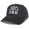Worlds Best Dad hat for Men Baseball Cap Birthday for