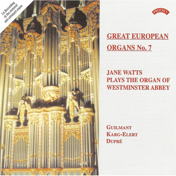 GEO No 7 - Jane Watts plays the Organ of Westminster Abbey
