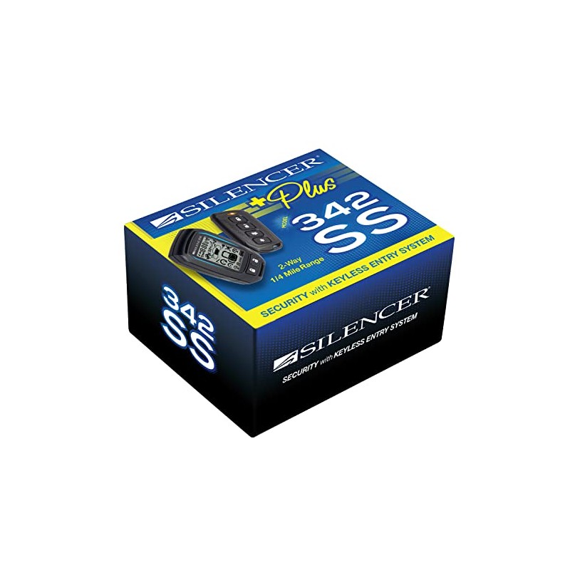 Silencer 342SS Extended 2 Way Security with Keyless Entry System