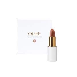 Ogee Full Bloom Sculpted Lipstick (Sahara - Warm Auburn) - Long Lasting Organic Lipstick with Jojoba Oil & Micro Hyaluronic Acid - 70% Organic Ingredients & Made in USA