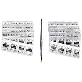 Wimpernwelle Individual Portions Gel 1 + 2 Eyelash Shaping Gels, 0.25 ml, 44 (2 x 24)