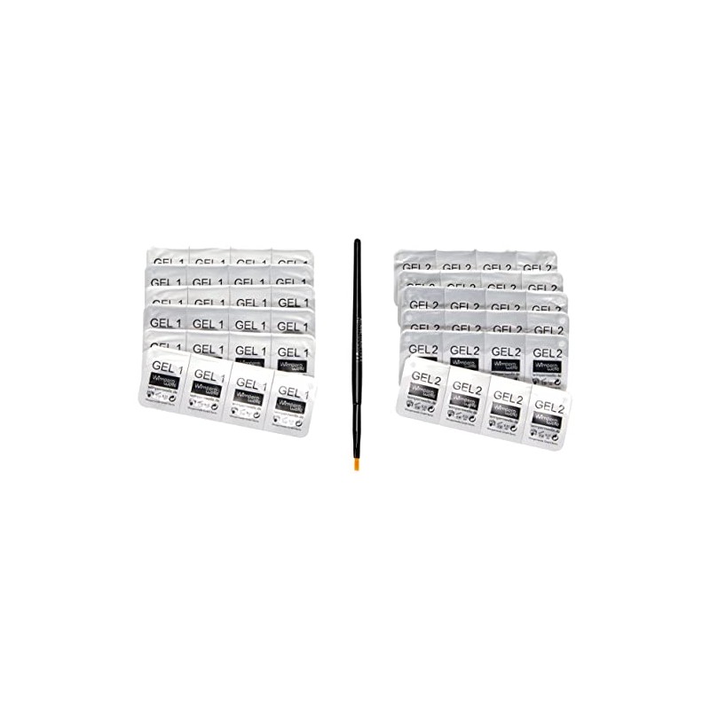 Wimpernwelle Individual Portions Gel 1 + 2 Eyelash Shaping Gels,