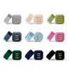 Papten 3 Slots Ring Box Velvet Ring Gift Box Wedding