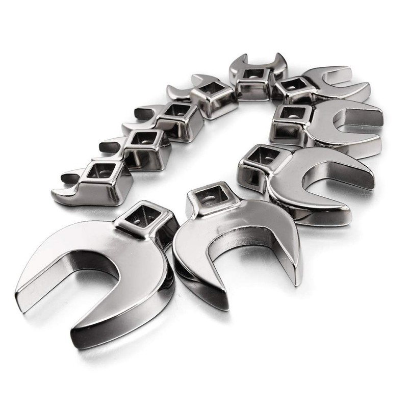 URREA 3/8" Drive Crowfoot Wrench - 11/16" Open End Socket