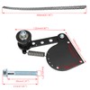 YOXUFA 415H Chain 110L Links with Motorized Bike Chain Tensioner