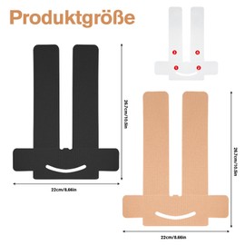 VEGCOO Pack of 16 Kinesiotapes Pre-Cut for Knees