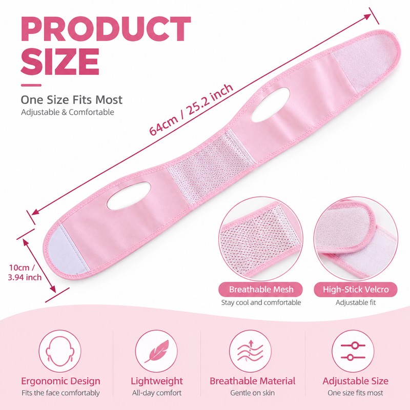 Reusable V-Line Face Strap for Daily Wear – V-Shaped Chin