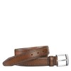 Johnston & Murphy Men's Perfed-Edge Belt Tan 32 US