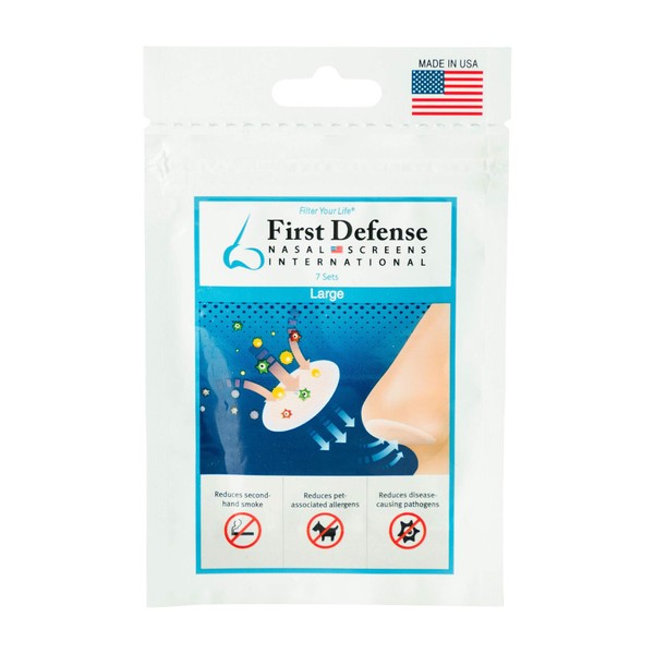 First Defense Nasal Screens Size Large 3 Pack