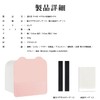 Storage Case with Lid, Pink, 1 Piece, Magnetic Tape, Double