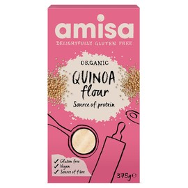 Amisa | Gluten Free & Organic Quinoa Flour | 4 x 375g